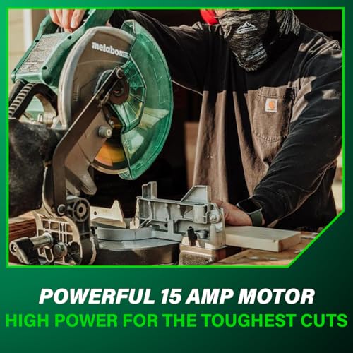 Metabo HPT 10-Inch Compound Miter Saw with 15-Amp Power - DIY Builder's Hub