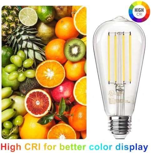 Dimmable Vintage Edison Bulbs - Elegant Lighting Solution - DIY Builder's Hub