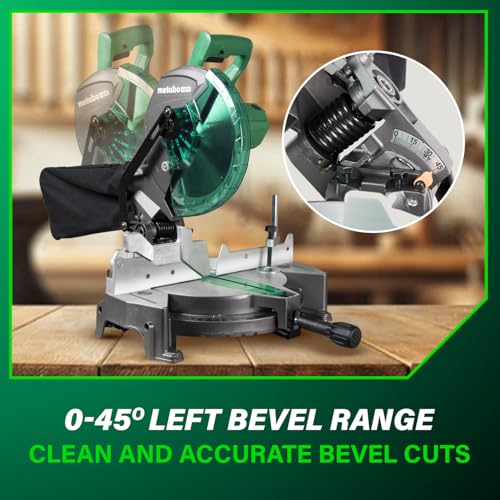 Metabo HPT 10-Inch Compound Miter Saw with 15-Amp Power - DIY Builder's Hub