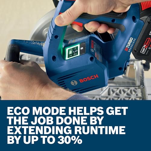 BOSCH GKS18V-25GN 18V Circular Saw - Brushless, Track Compatible - DIY Builder's Hub