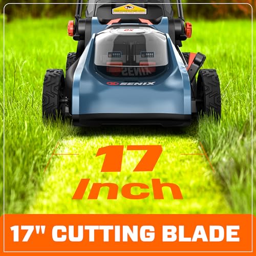 SENIX 40V Cordless Electric Lawn Mower - Eco-Friendly Power - DIY Builder's Hub