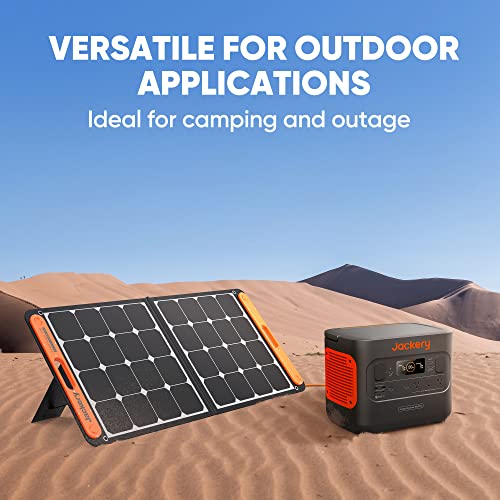 Jackery SolarSaga 100W Foldable Solar Panel Charger (Renewed) - DIY Builder's Hub