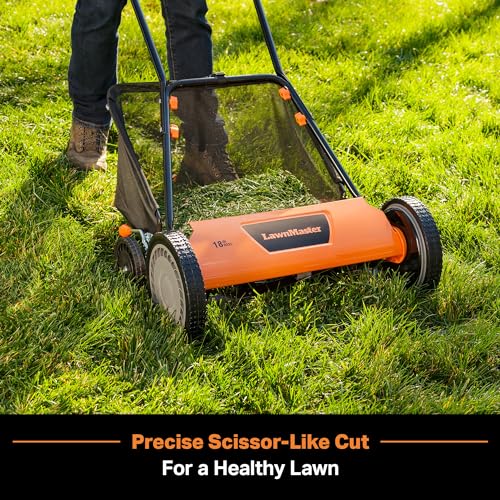Premium Push Reel Lawn Mower by LawnMaster - DIY Builder's Hub