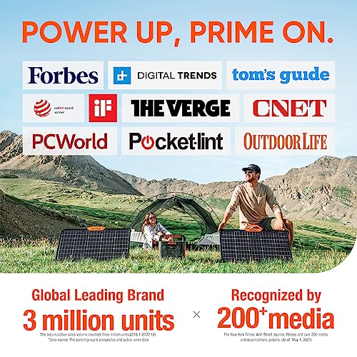 Jackery SolarSaga 100W Foldable Solar Panel Charger (Renewed) - DIY Builder's Hub