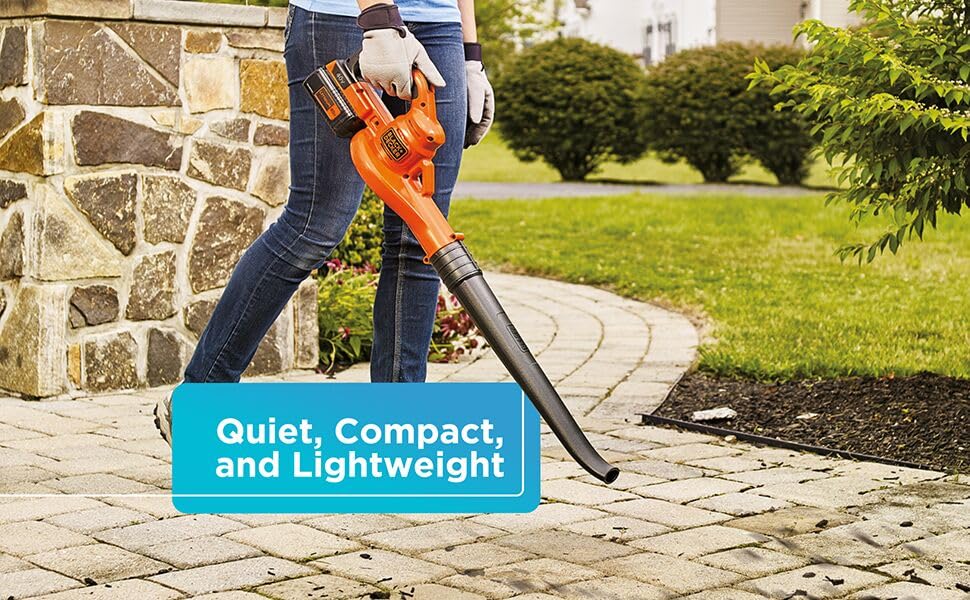 BLACK+DECKER 40V MAX Cordless Leaf Blower - 125 MPH Air Speed - DIY Builder's Hub