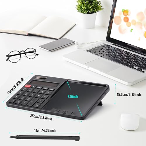 Dual Power Calculator with Notepad - Portable and Versatile - DIY Builder's Hub