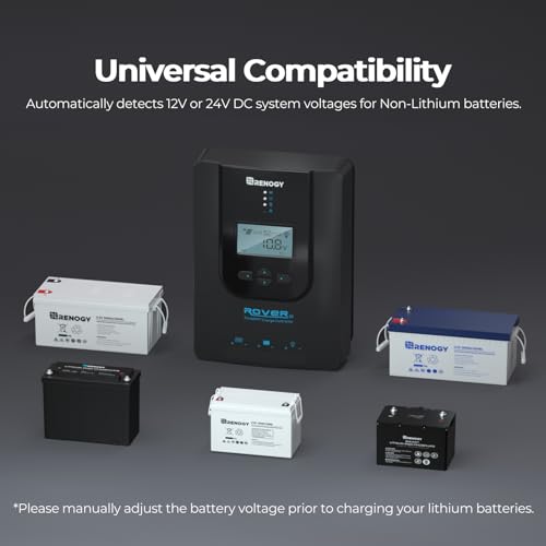 Renogy Rover 30A MPPT Solar Charge Controller with LCD Display - DIY Builder's Hub