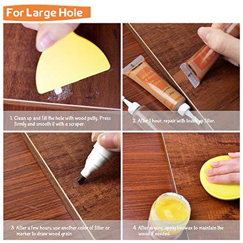 All-in-One Wood Repair Kit with Markers for Easy Fixes - DIY Builder's Hub