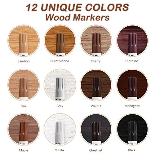 Wood Repair Touch-Up Pens - Professional Quality Set - DIY Builder's Hub