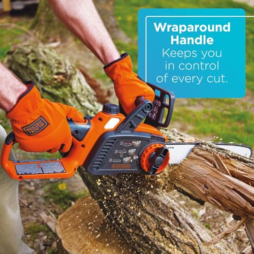 BLACK+DECKER 20V MAX 10-Inch Cordless Chainsaw for Wood Cutting - DIY Builder's Hub