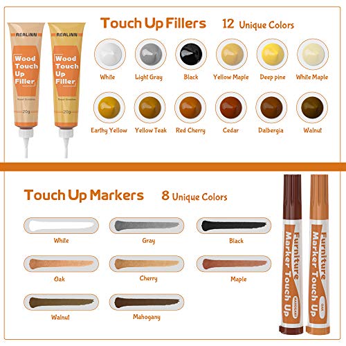 All-in-One Wood Repair Kit with Markers for Easy Fixes - DIY Builder's Hub