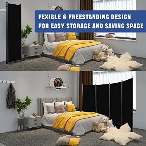 6FT Portable Room Divider for Enhanced Privacy - DIY Builder's Hub