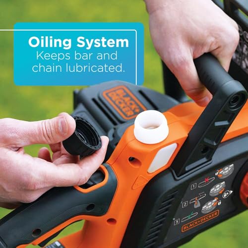 BLACK+DECKER 20V MAX 10-Inch Cordless Chainsaw for Wood Cutting - DIY Builder's Hub