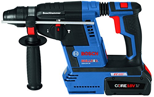 Bosch 18V Brushless SDS-plus Bulldog Rotary Hammer Kit with Batteries - DIY Builder's Hub