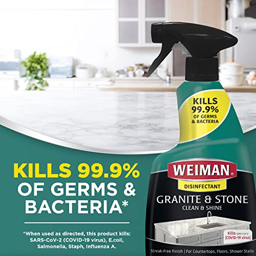 Weiman Granite Cleaner & Disinfectant - Streak-Free Shine - DIY Builder's Hub