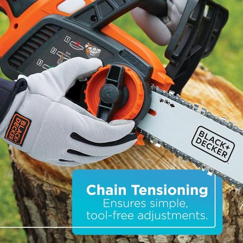 BLACK+DECKER 20V MAX 10-Inch Cordless Chainsaw for Wood Cutting - DIY Builder's Hub