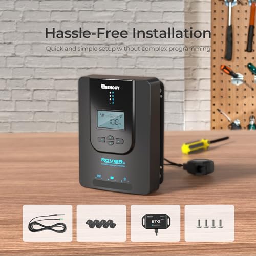 Renogy Rover 30A MPPT Solar Charge Controller with LCD Display - DIY Builder's Hub